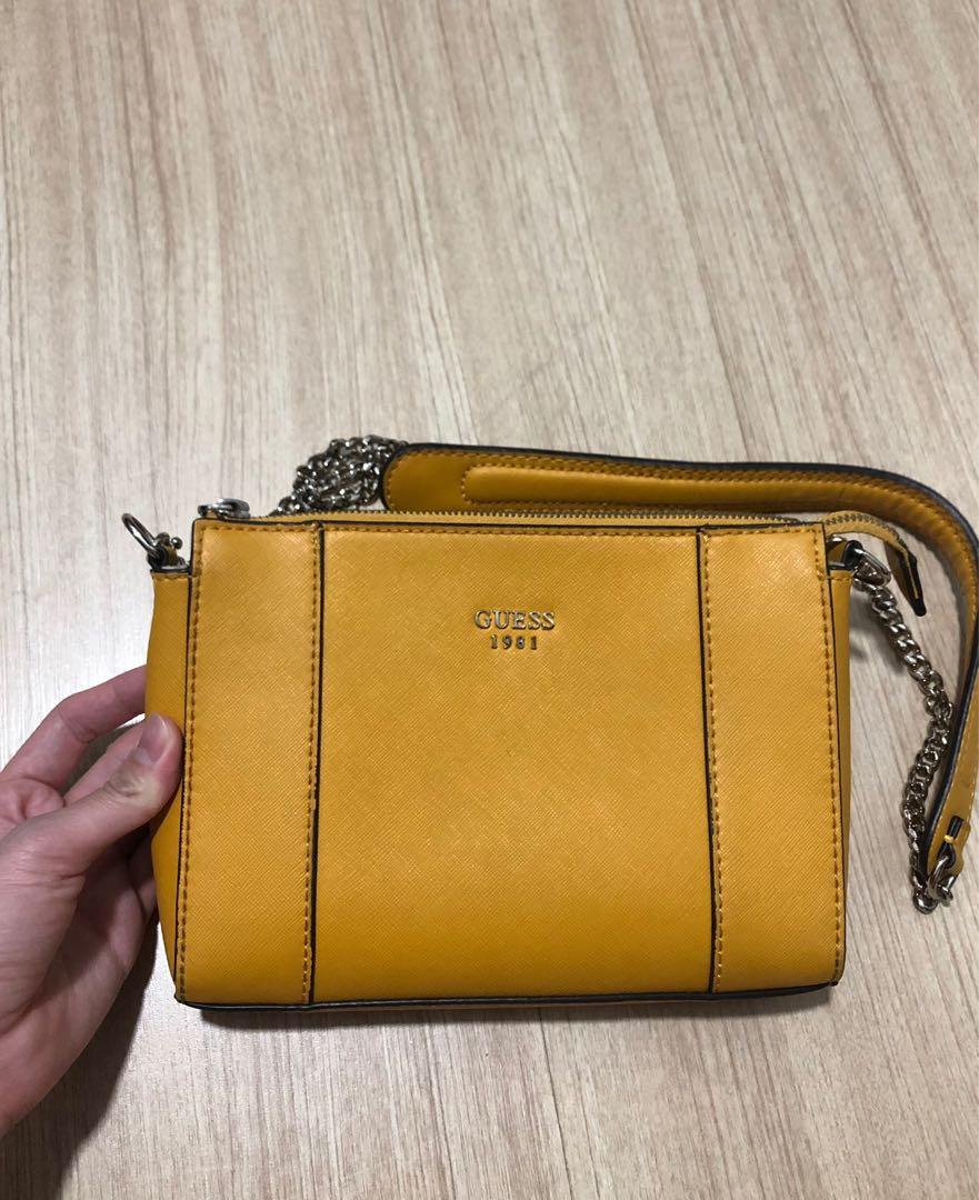 Guess cheap mustard bag
