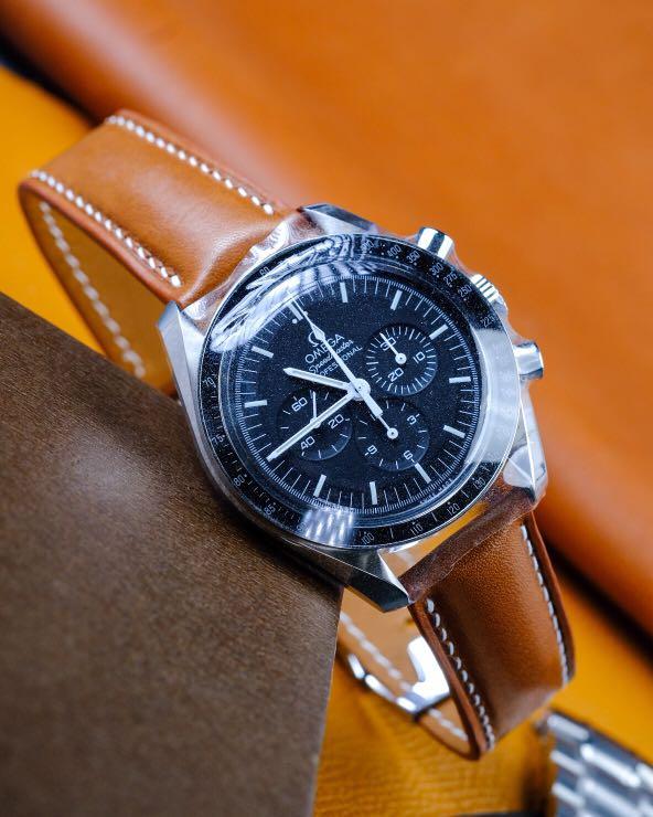 Omega barenia leather strap store