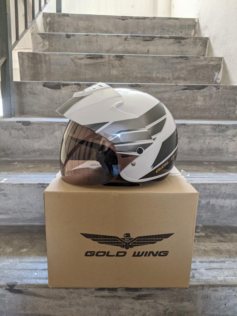 Gold on sale wing helmet