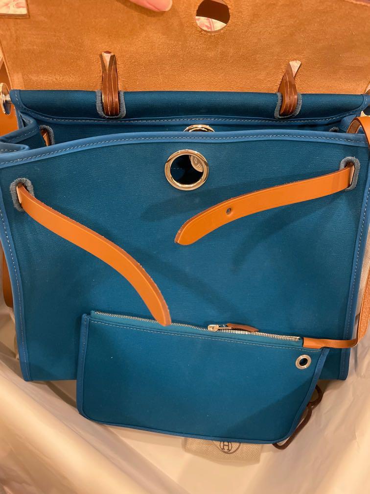 Review: Hermès Herbag in Izmir Blue – BAGLOVINGGLOBETROTTER