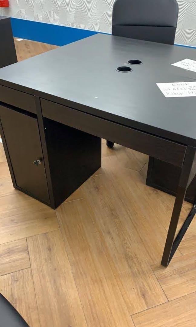 Ikea Micke WFH desk table office, Furniture & Home Living, Furniture