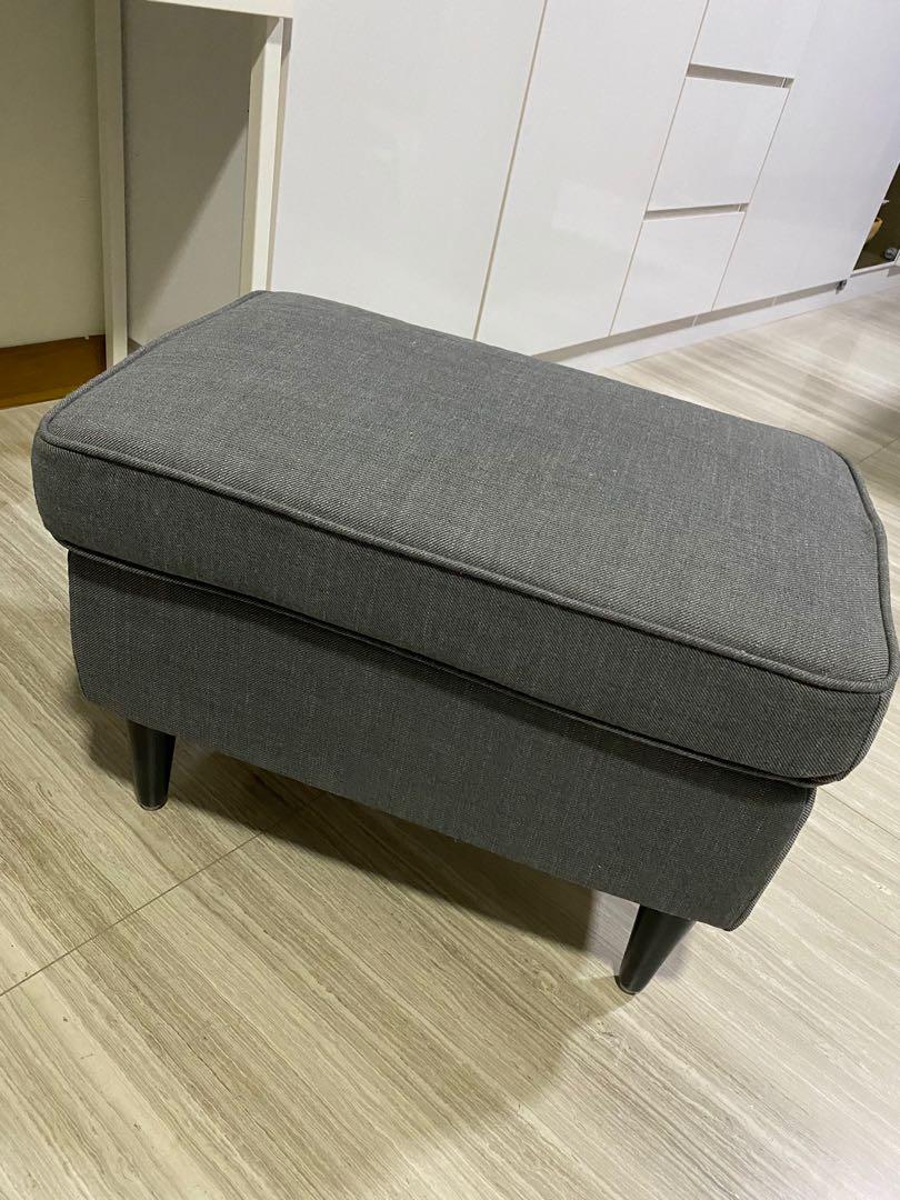 Ikea ottomans, Furniture & Home Living, Furniture, Sofas on Carousell