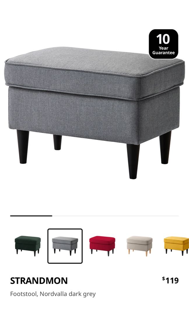 Ikea ottomans, Furniture & Home Living, Furniture, Sofas on Carousell