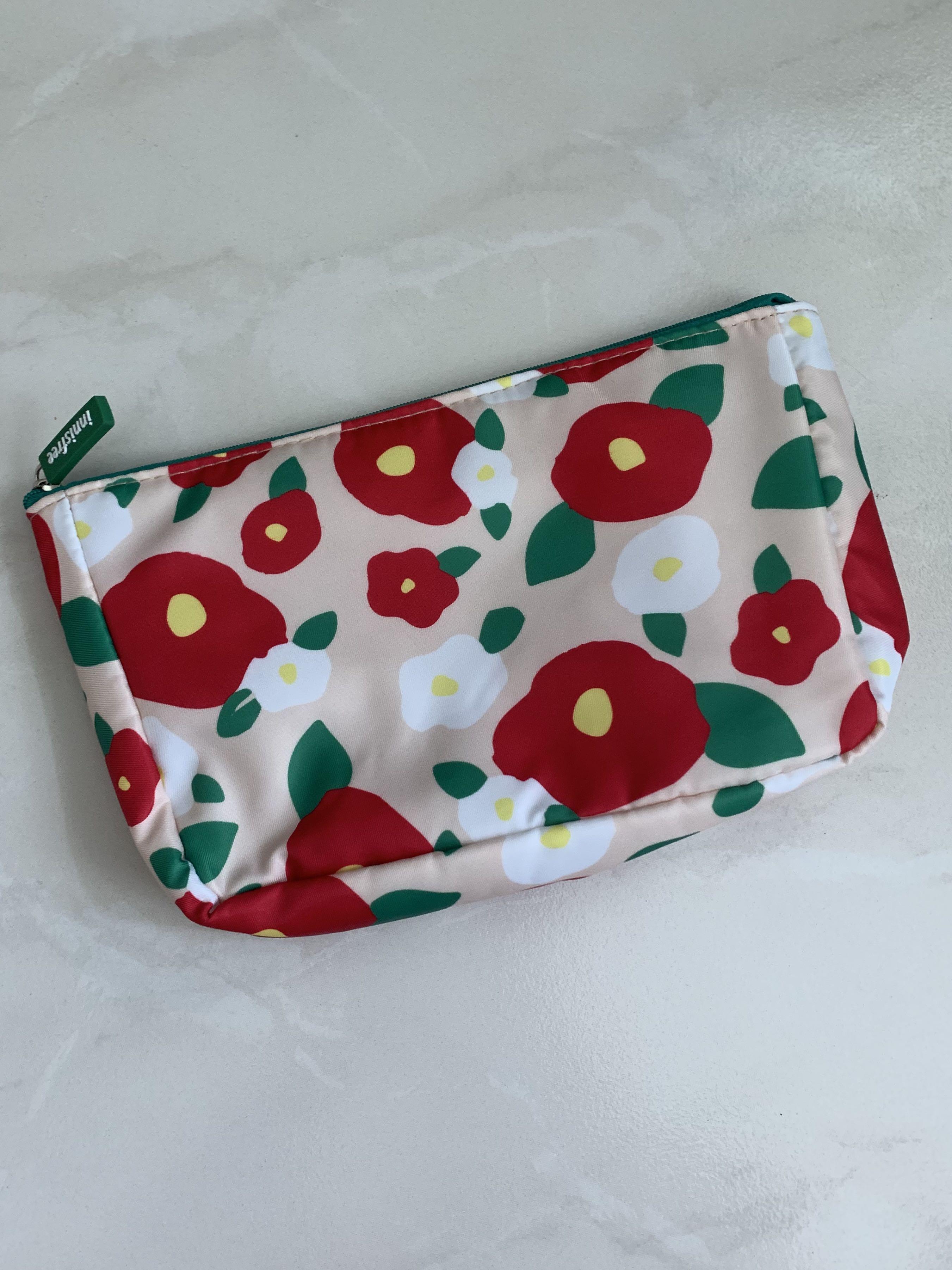 Innisfree Camellia Pouch Women s Fashion Bags Wallets Purses Pouches on Carousell