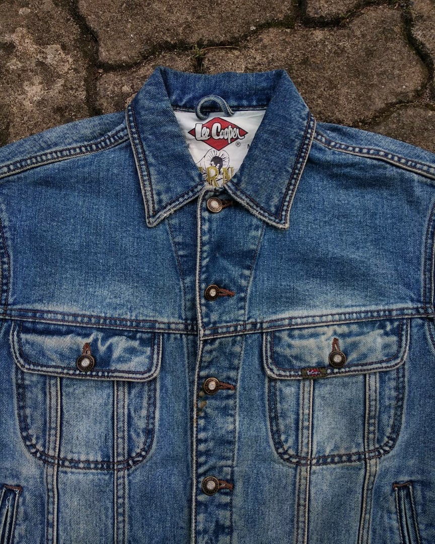 Jaket jeans top lee cooper original