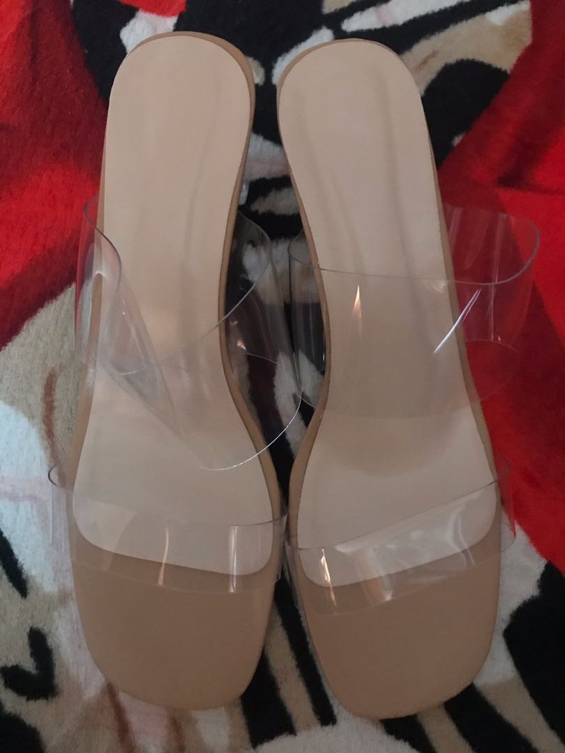 Kasut transparent Clearance