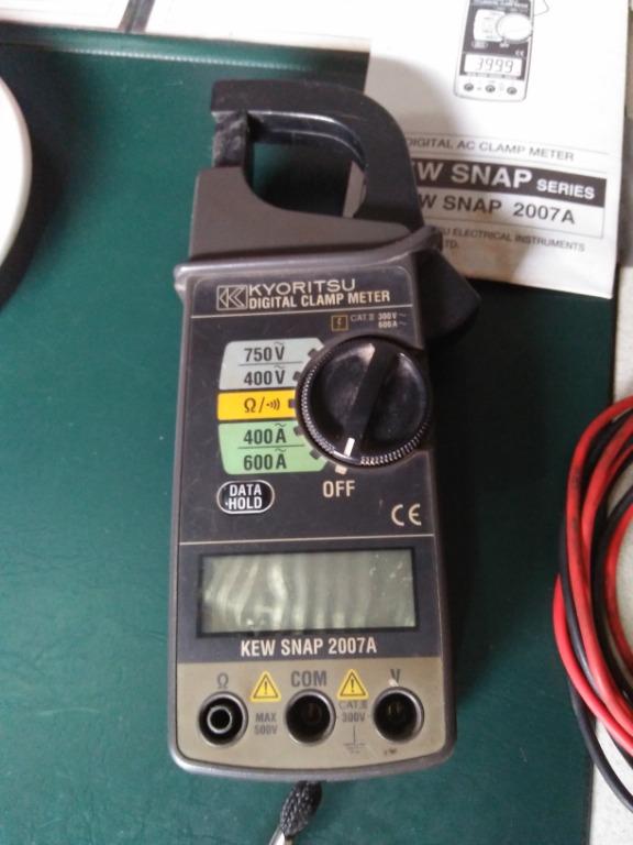Kyoritsu Digital Clamp meter Model KEW SNAP 2007A, Commercial