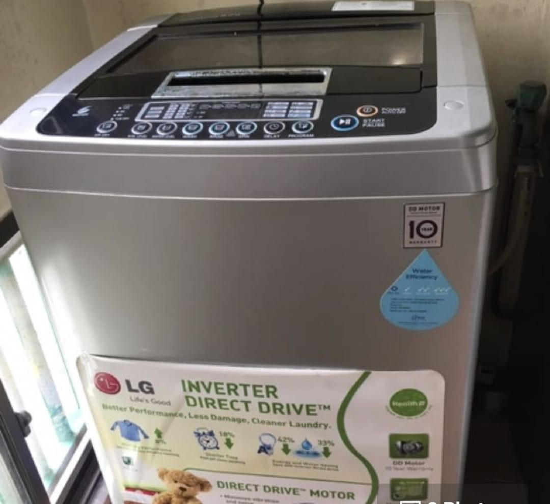 LG Washing Machine 8kg, Home Appliances, Cleaning & Laundry on Carousell