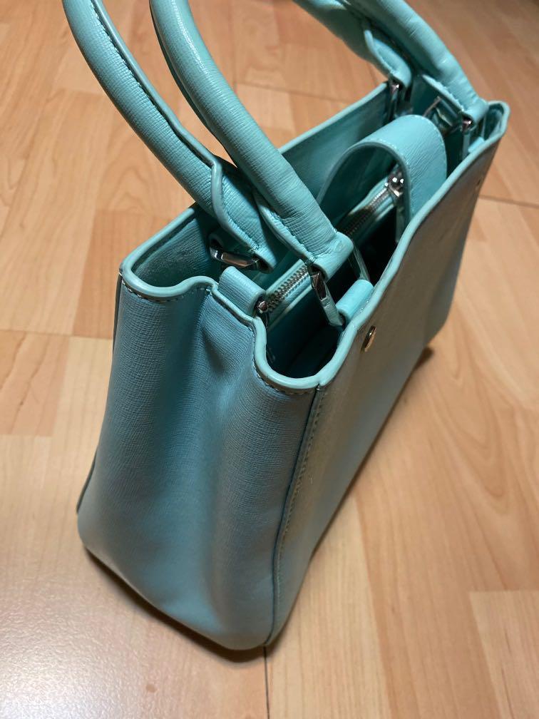 Light blue handbag/ slingbag, Women's Fashion, Bags & Wallets, Tote