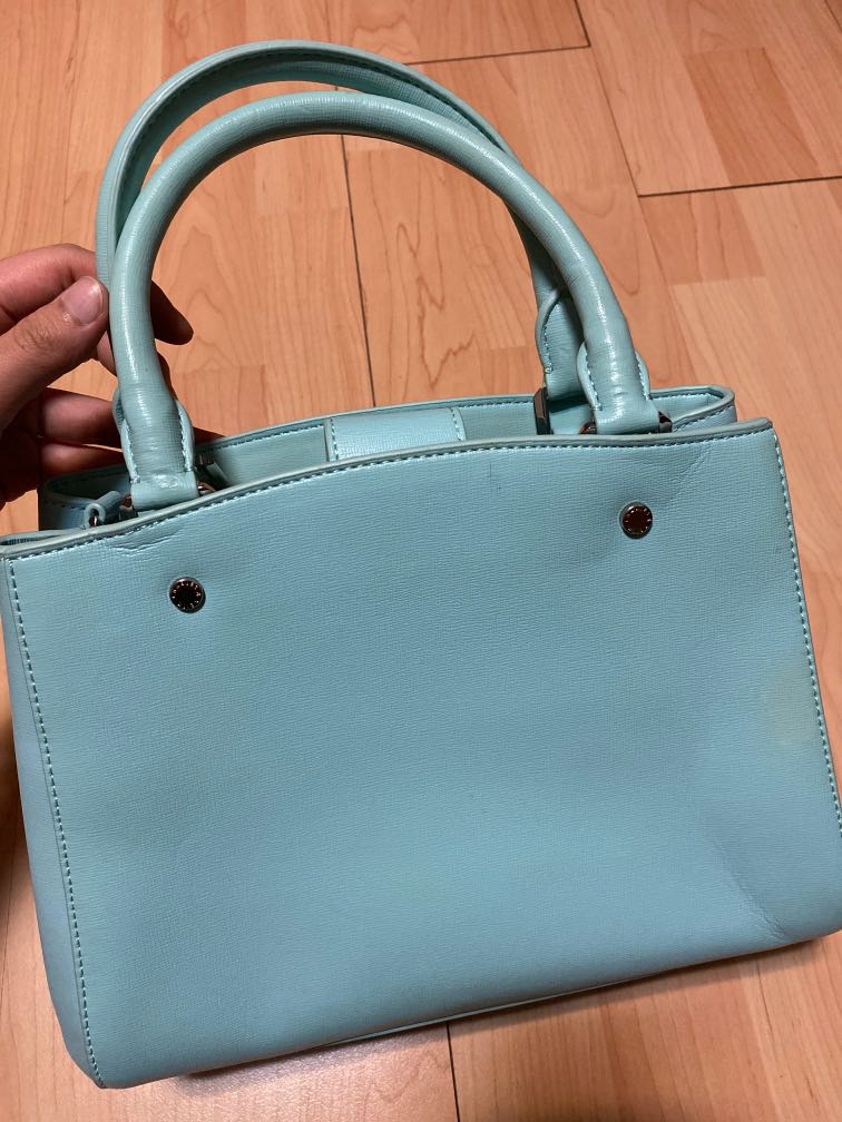 Light blue handbag/ slingbag, Women's Fashion, Bags & Wallets, Tote