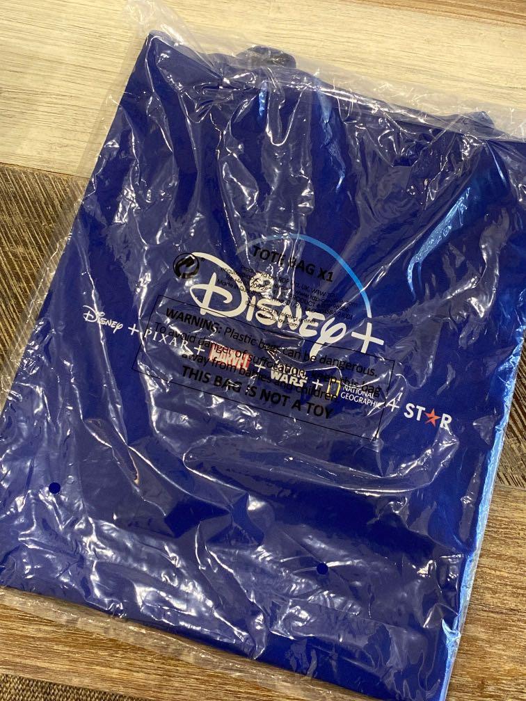 Limited Edition Original Disney+ Tote Bag, Women's Fashion, Bags