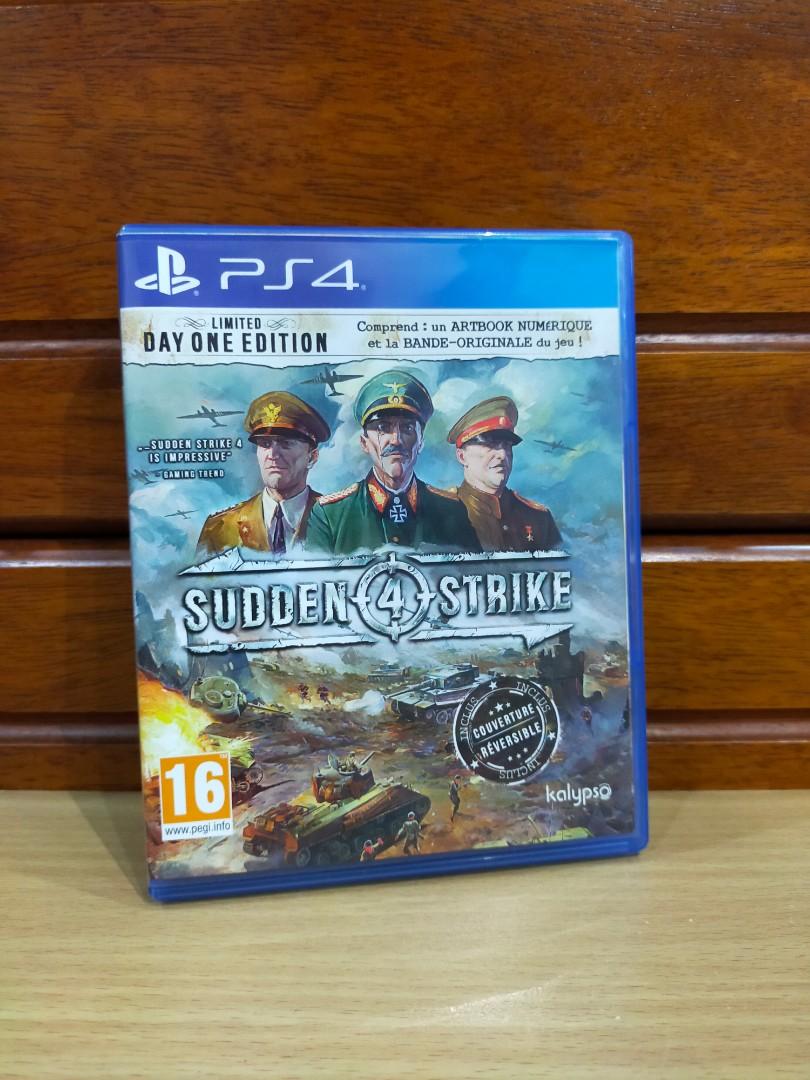 Strike　Games,　Video　#10saja,　Sudden　Limited　Video　Gaming,　Carousell　Edition　on　PS4　PlayStation