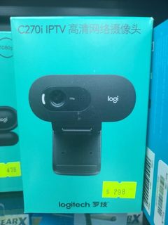【全新行貨】Logitech c270i c270 iptv Web Cam 高清網絡攝影鏡頭 720P