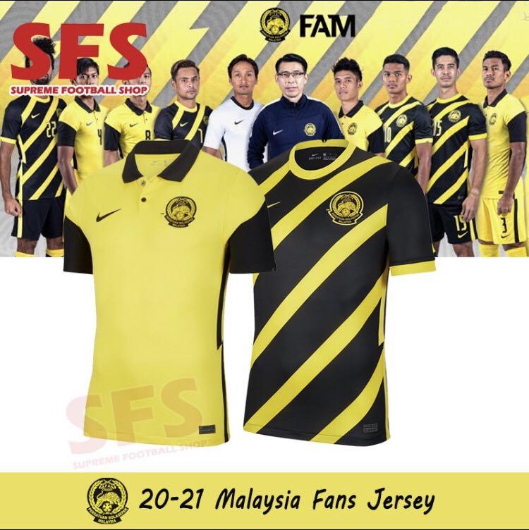 Malaysia National Team Football Jersey Sports Sports Apparel On Carousell