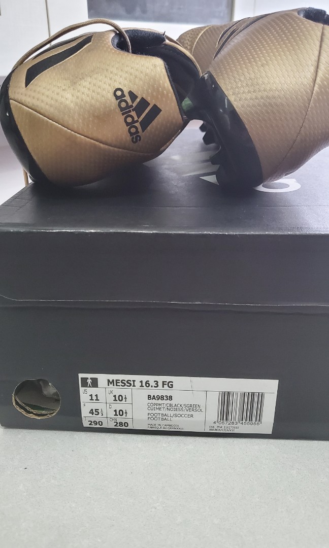 Messi 16.3 FG Authentic Adidas Soccer 