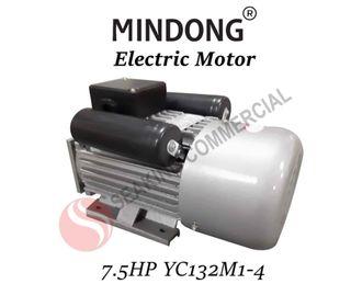 Mindong Electric Motor 7.5HP Single Phase (100% Copper Winding)