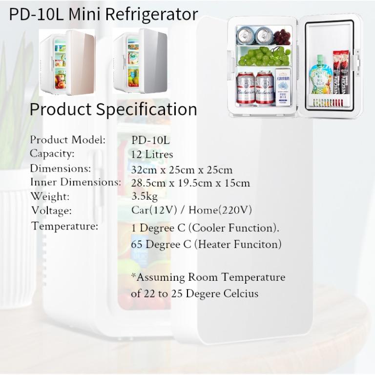 Pd mini fridge discount