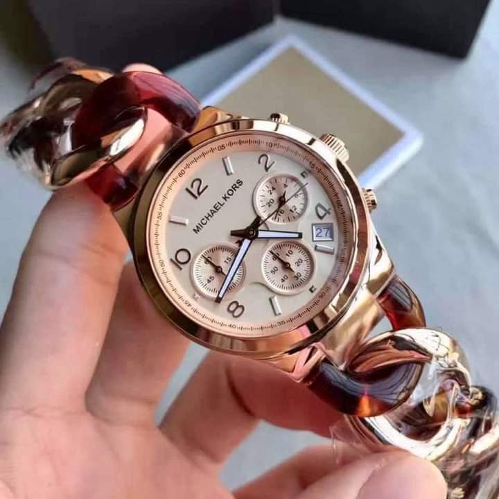 MK TWISTED AUTHENTIC WATCH
