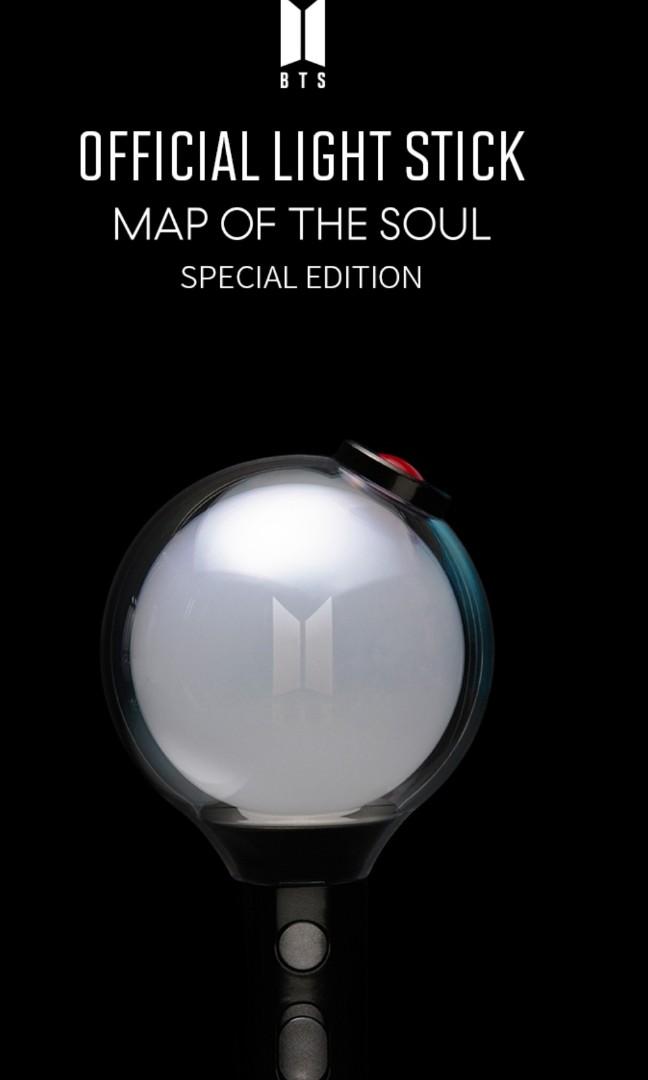 MOTS SE Army Bomb Light Stick (Category: K-Wave Merchandise) located in Bacoor. Submitted by vante52 (Listing ID 1074219461, Image 1). Description: [PRE-ORDER] Official BTS Map of the Soul Special Edition Army Bomb ONE SLOT ONLY! Will secure straight from Weverse ETA: One month after order arrives in Kr Address PHP 2,690 + LSF.