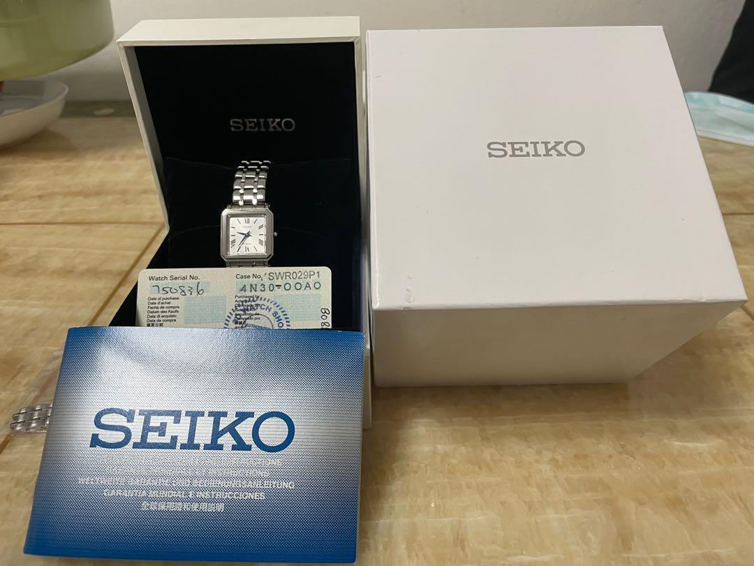 Seiko PREMIER ANALOG SWR029P1 STAINLESS STEEL WOMEN S SILVER WATCH
