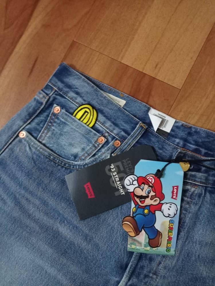 Levi's x store super mario jeans