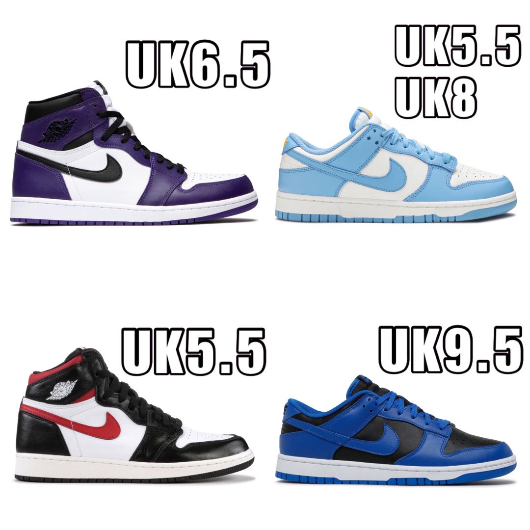 dunk low sizing compared to jordan 1