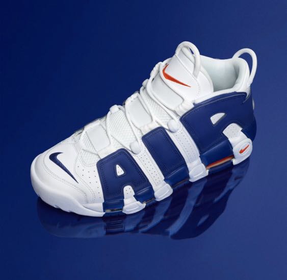 White and clearance blue uptempo
