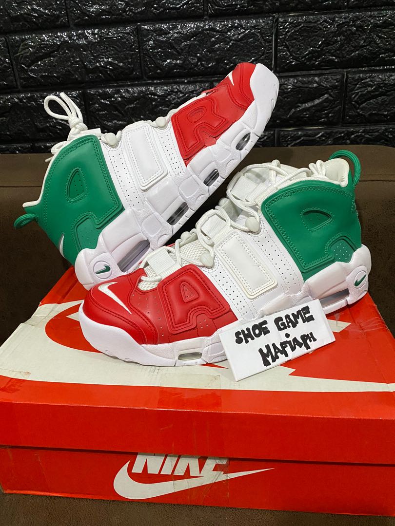 político Usual tubo Nike Air Uptempo Italy, Men's Fashion, Footwear, Sneakers on Carousell