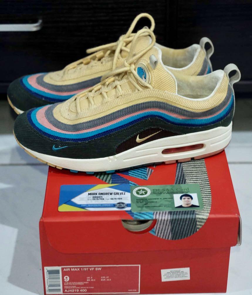 Nike Airmax 97/1 Sean Wotherspoon size 9, Men's Fashion, Footwear, Sneakers  on Carousell
