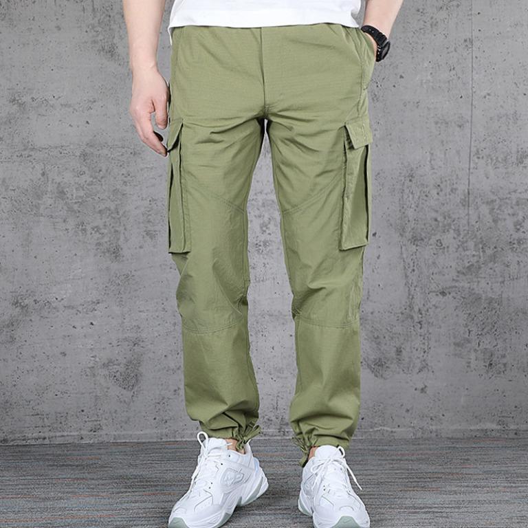 NIKE JORDAN 刺繡logo 工裝褲工作褲休閒褲多口袋男生CD5735-335, 男裝