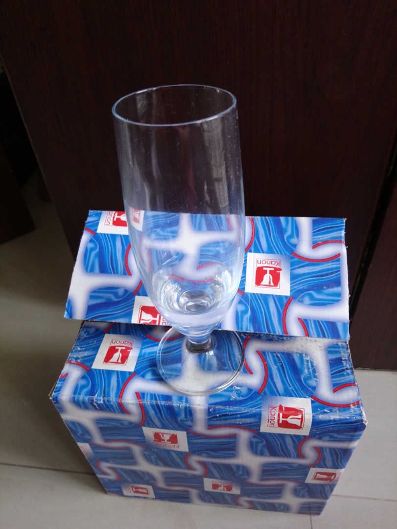 Norma Beer Glass Height 19cm, Furniture & Home Living, Kitchenware