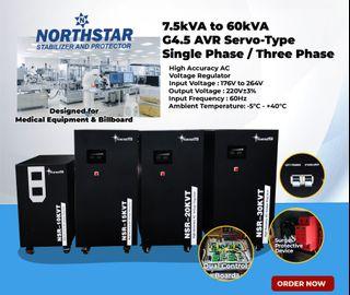 Northstar AVR Servo Type Single Phase / Three Phase