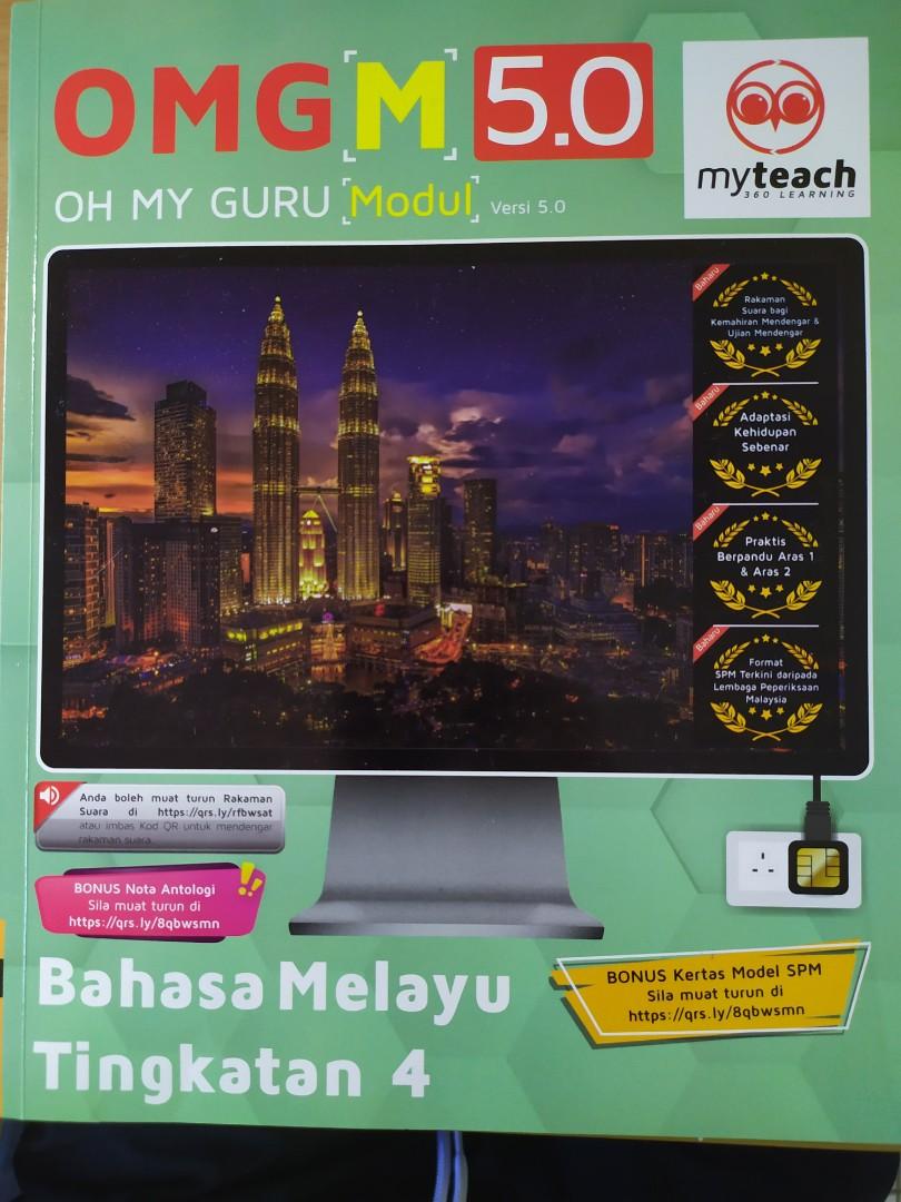 Omg M 5 0 Oh My Guru Module Bahasa Melayu Tingkatan 4 2021 Books Stationery Books On Carousell