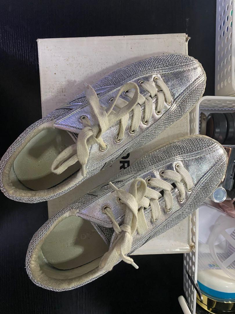 Original Tretorn Metallic Mesh Women s Fashion Footwear