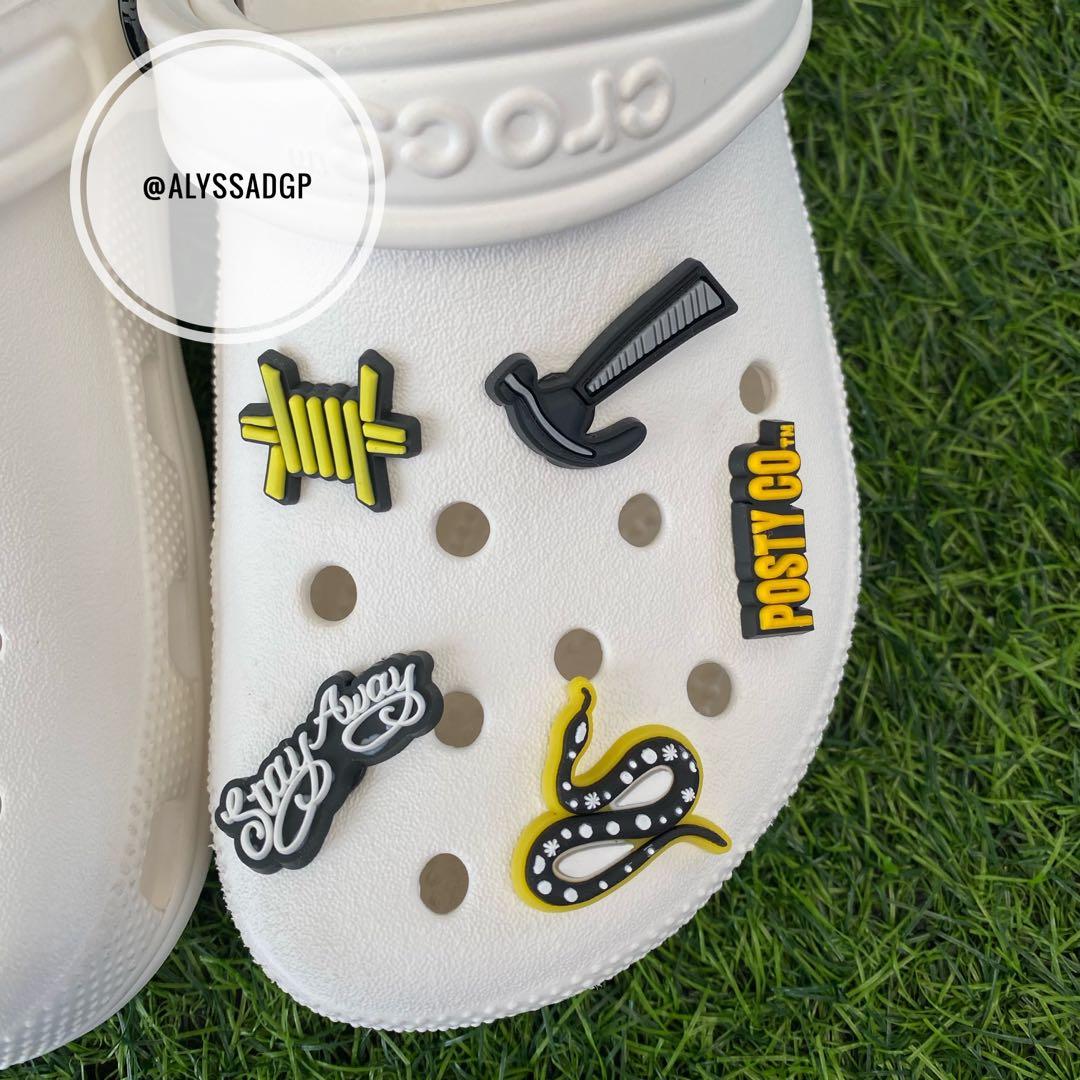 Croc charms store post malone