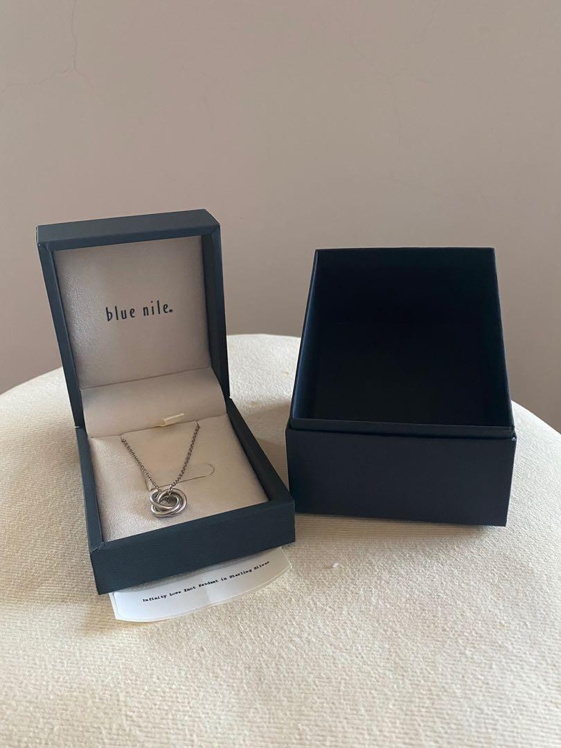 Blue nile top infinity necklace