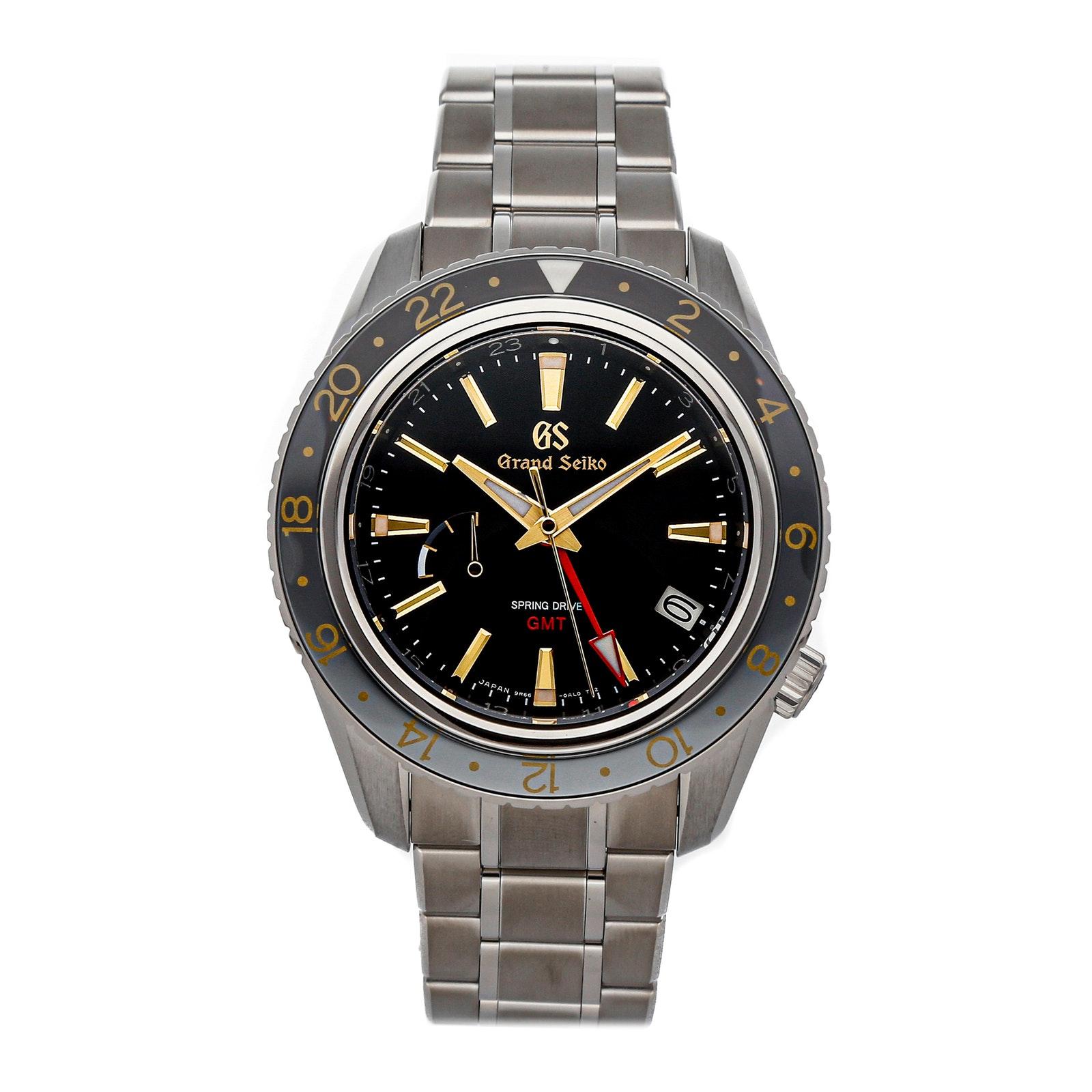 Pre-Owned Grand Seiko Sport Collection Spring Drive GMT SBGE215, Luxury,  Watches on Carousell