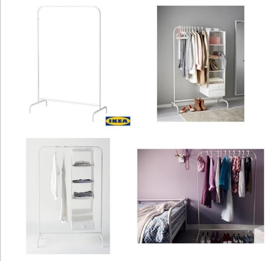 Rak baju ikea Mulig