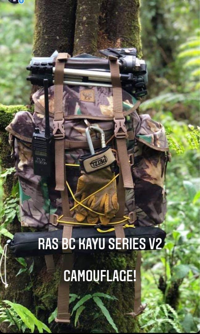 RAS bushcraft bagpack kayu series v2 hiking bag