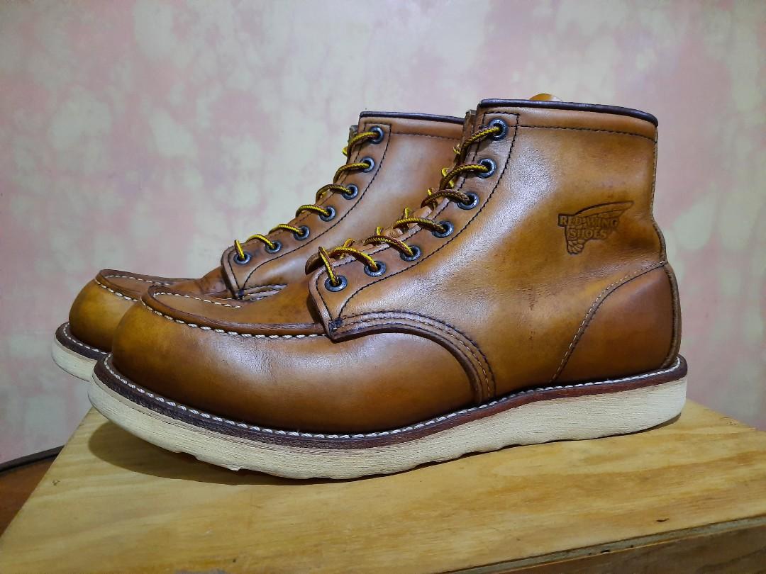 Red Wing 875 Oro Iginal Leather Redwing Men S Fashion Footwear Boots On Carousell