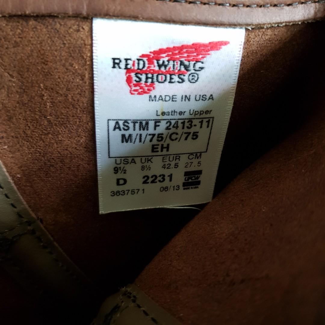 Red wing pecos outlet 2231