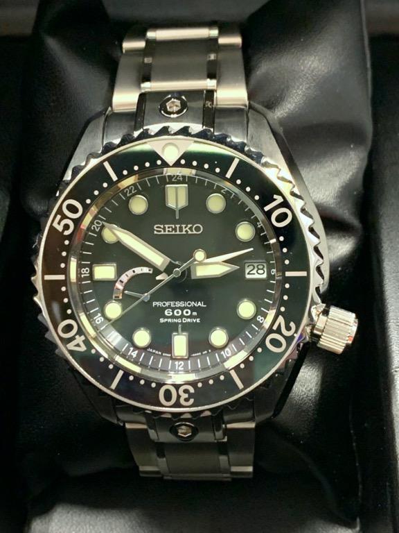 Seiko Spring Drive Marinemaster Professional 600m GMT SBDB011