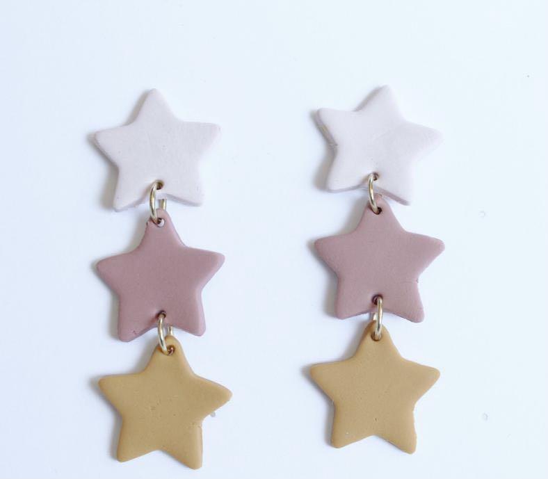 Cute star sales earrings