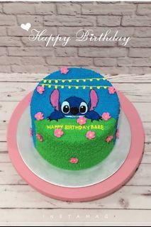 Stitch Cream Cake | Sugar Please | CAKES