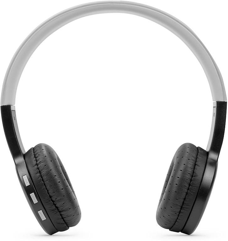 STK Street Jam Wireless Bluetooth Overear Headphones Black/Grey (No