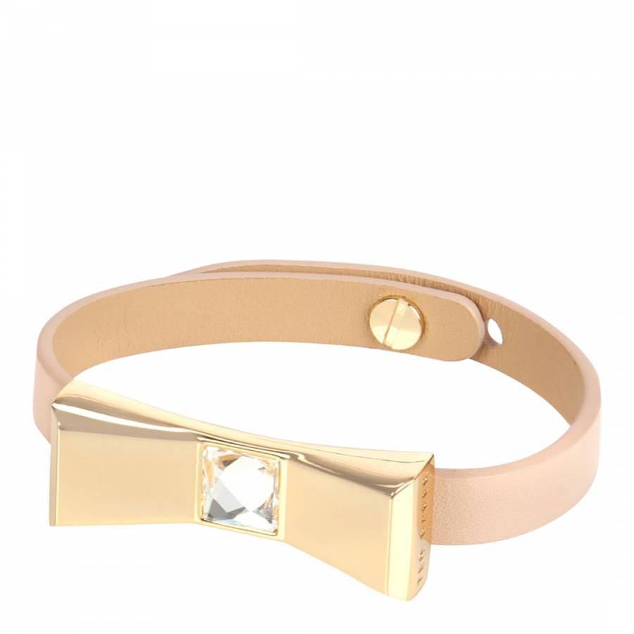 ted baker leather bow bracelet