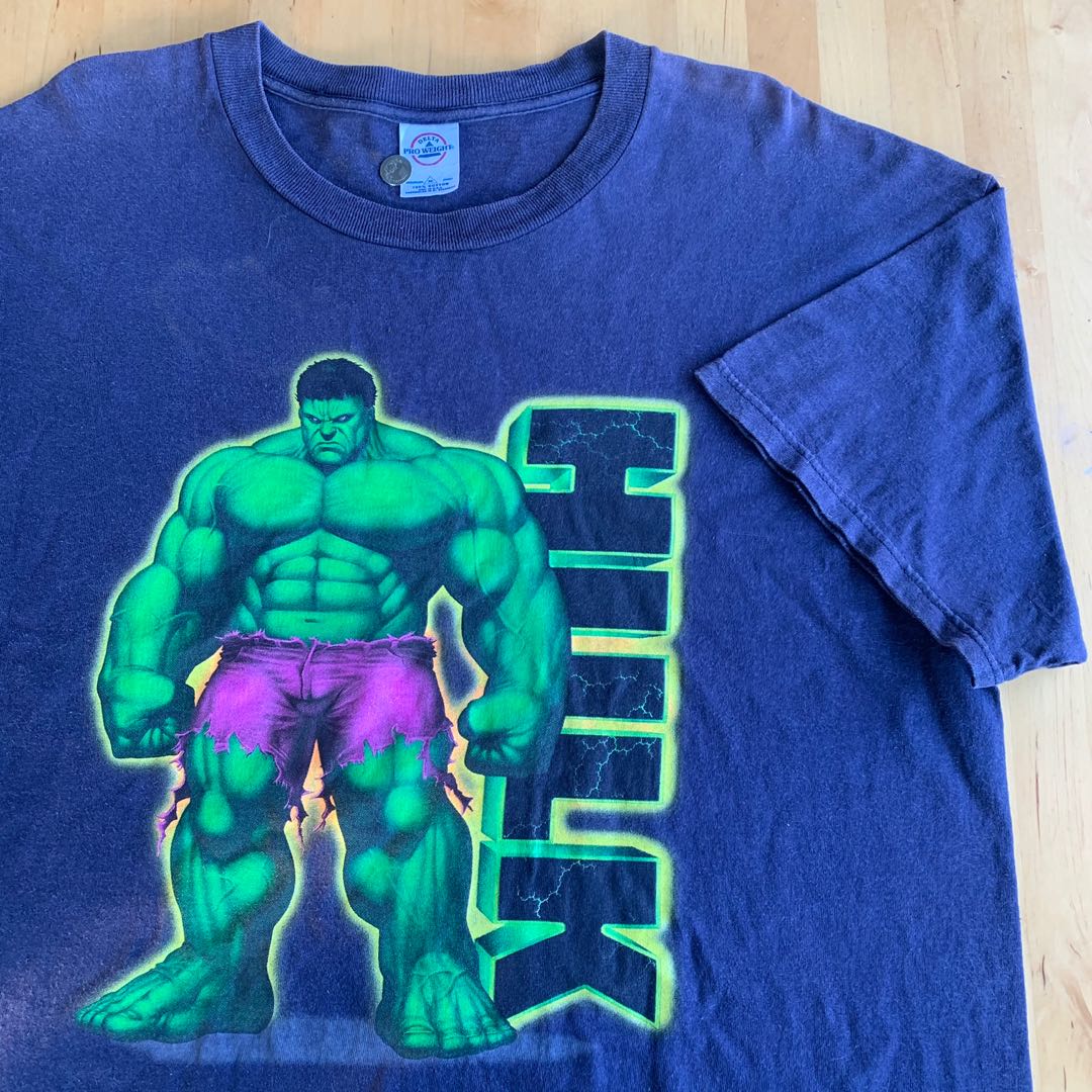 The Incredible Hulk Vintage vtg, Men's Fashion, Tops & Sets, Tshirts ...