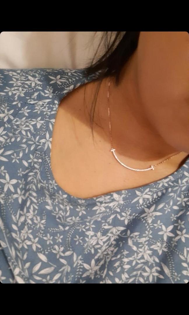 Kalung hot sale smile tiffany