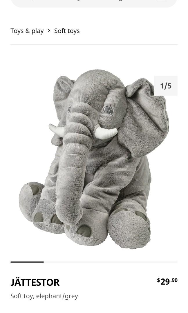Ikea elephant peluche hotsell