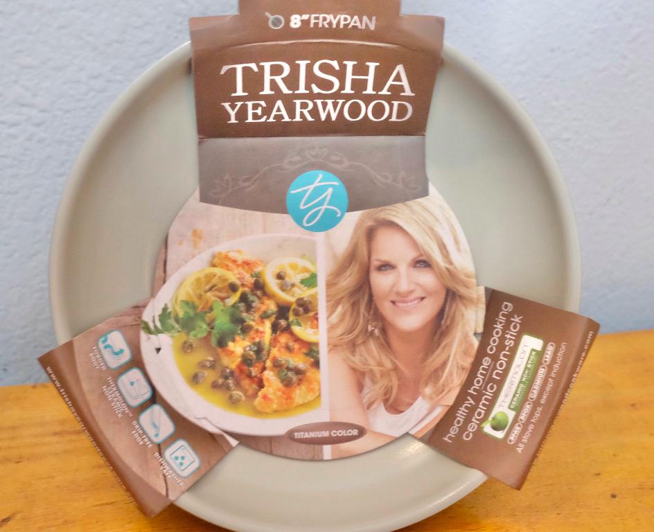 Trisha Yearwood Precious Metals cookware Titanium color